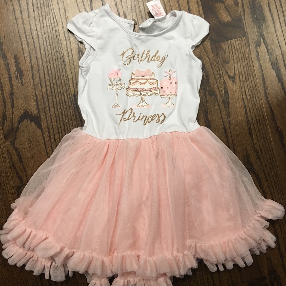 Toddler birthday girl dress 4T